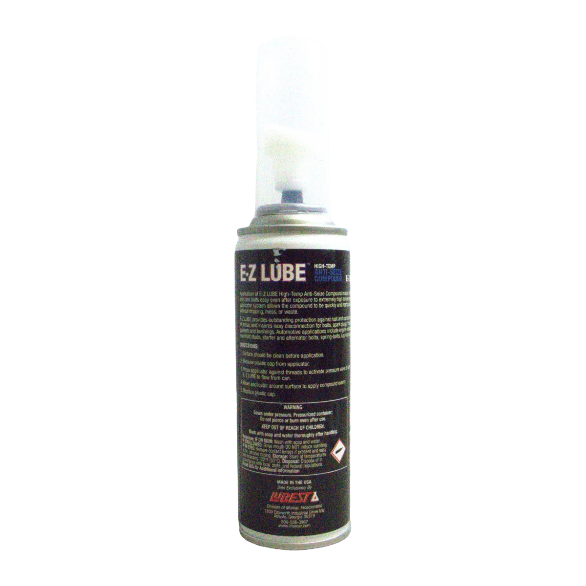 EZ On (E-Z Lube) — back label