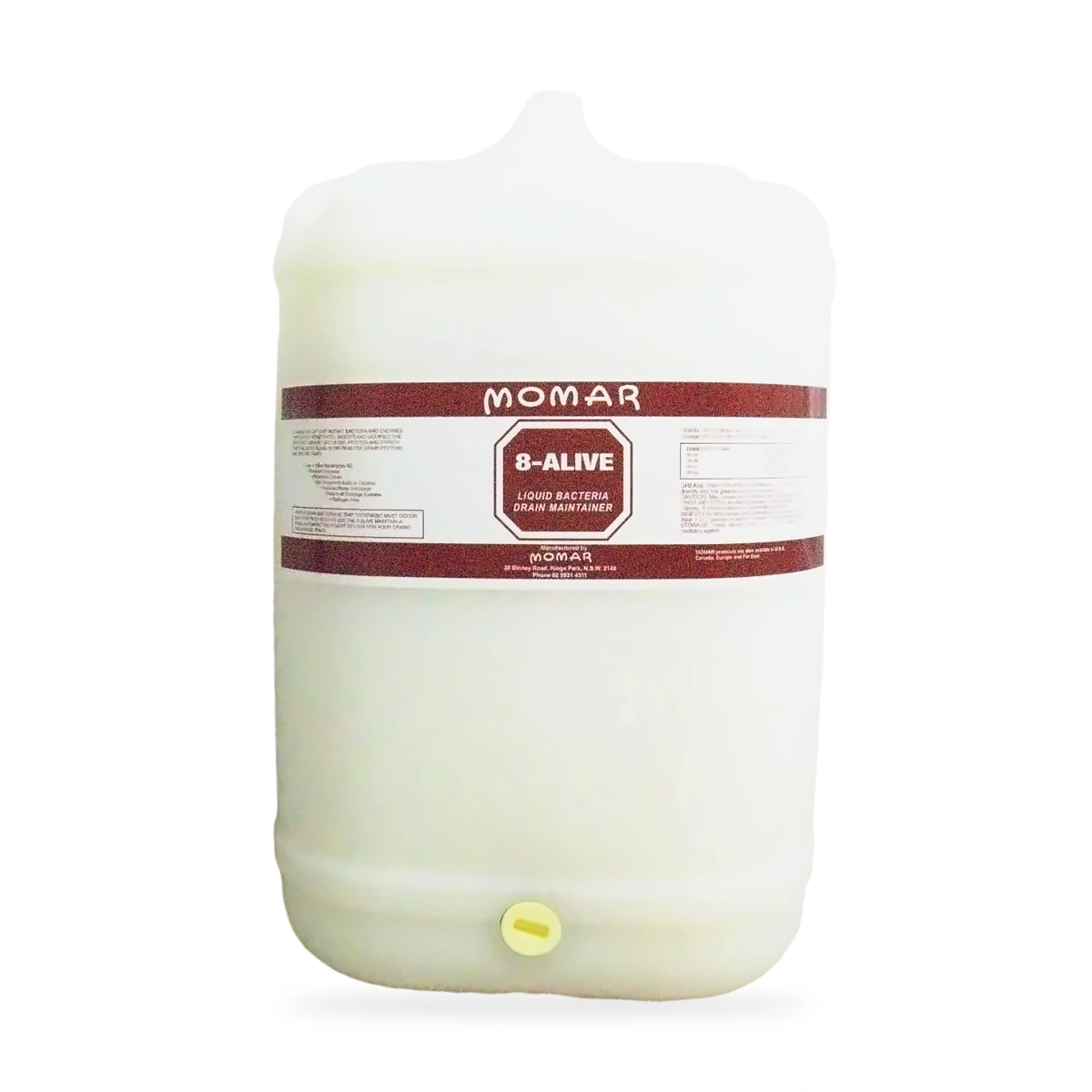 8-Alive Liquid Bacteria Drain Maintainer 20L - front shot