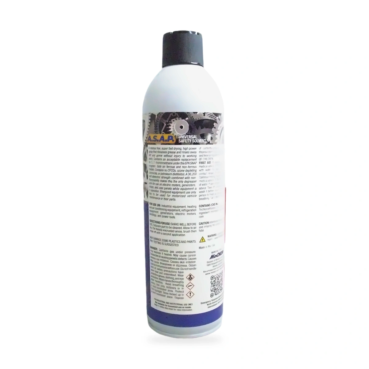 A.S.A.P. Universal Safety Solvent - back shot