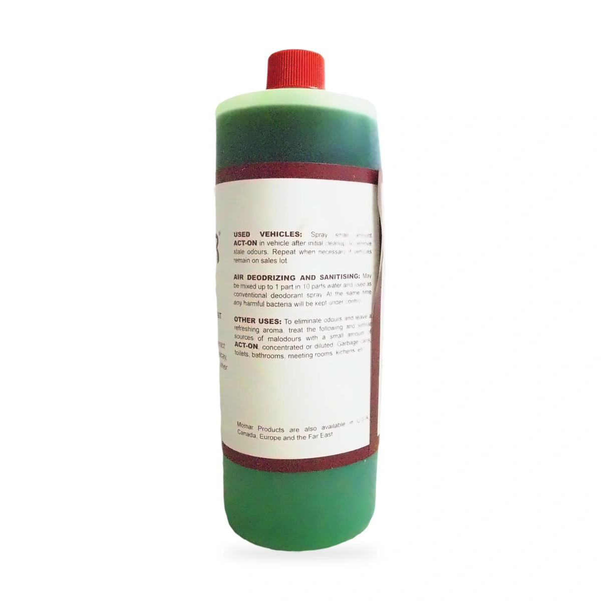 Act-On Concentrated Liquid Deodorant and Bactericide 1L - side shot 1