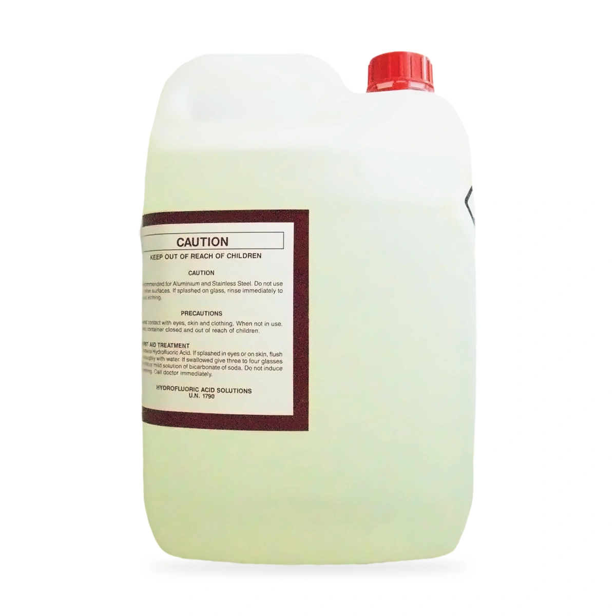 Al-Brite Concentrated Aluminium and Stainless Steel Cleaner 5L - side shot 1