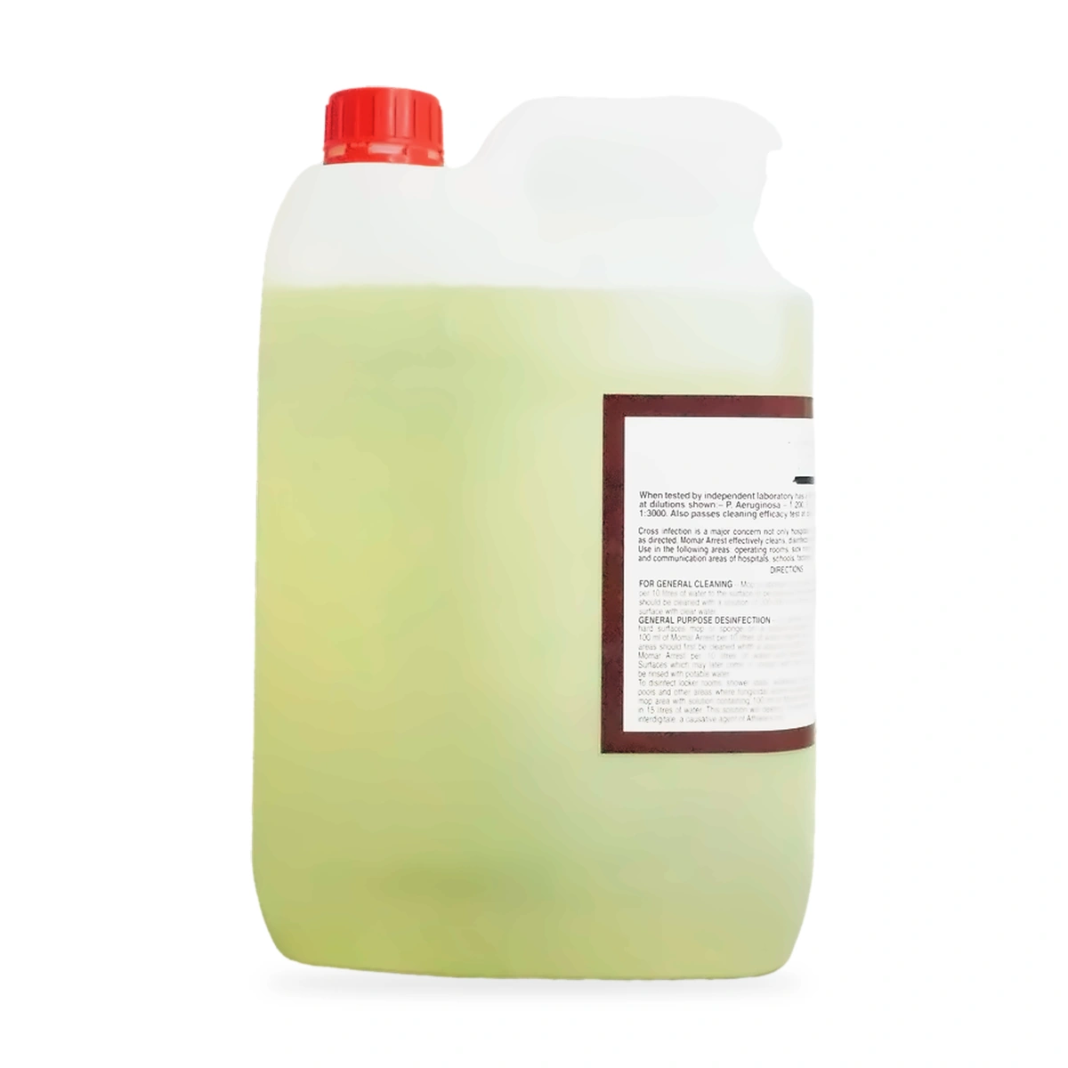 Arrest Cleaner Disinfectant Sanitiser Fungicide 5L - side shot 2