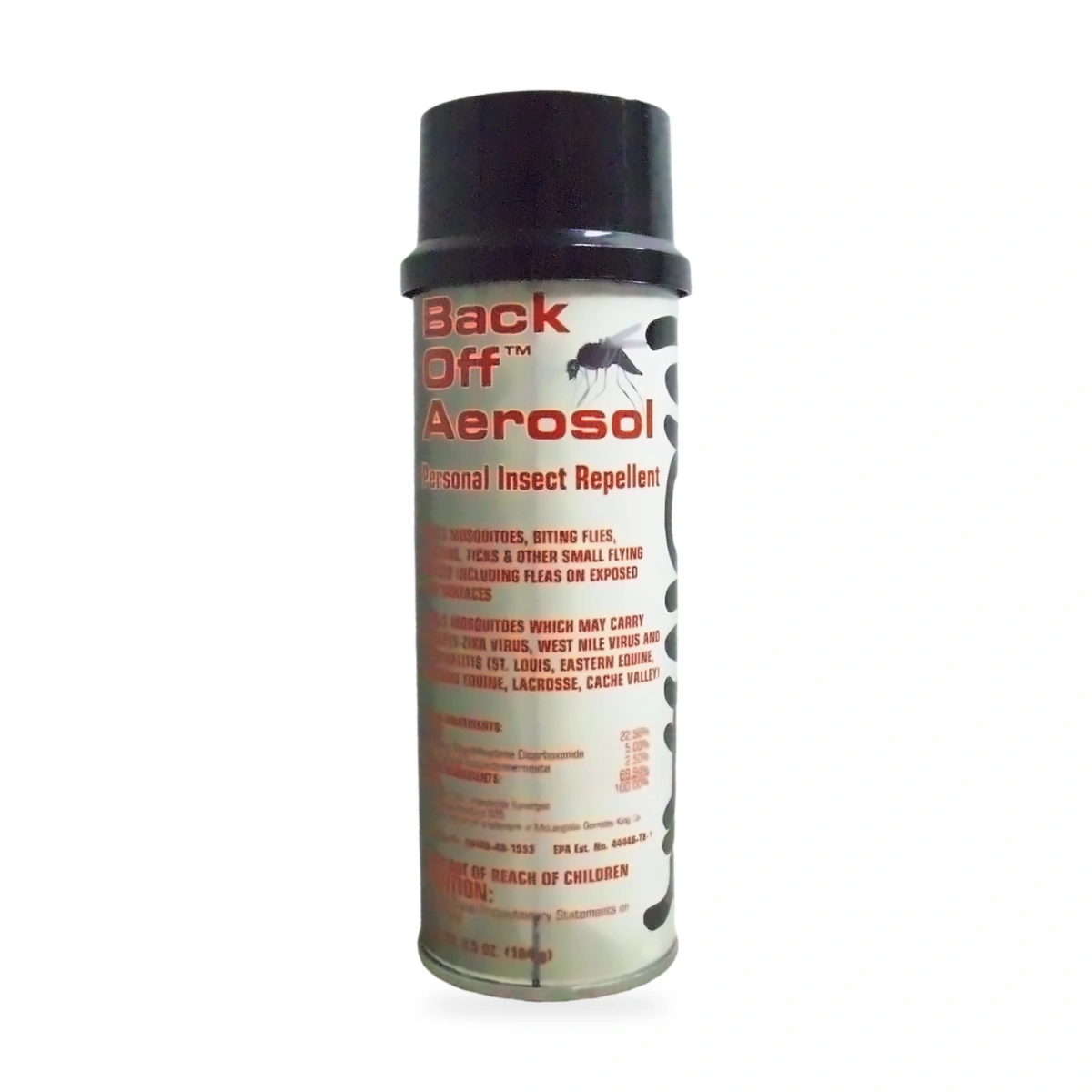 Back Off Aerosol Personal Insect Repellent - front shot