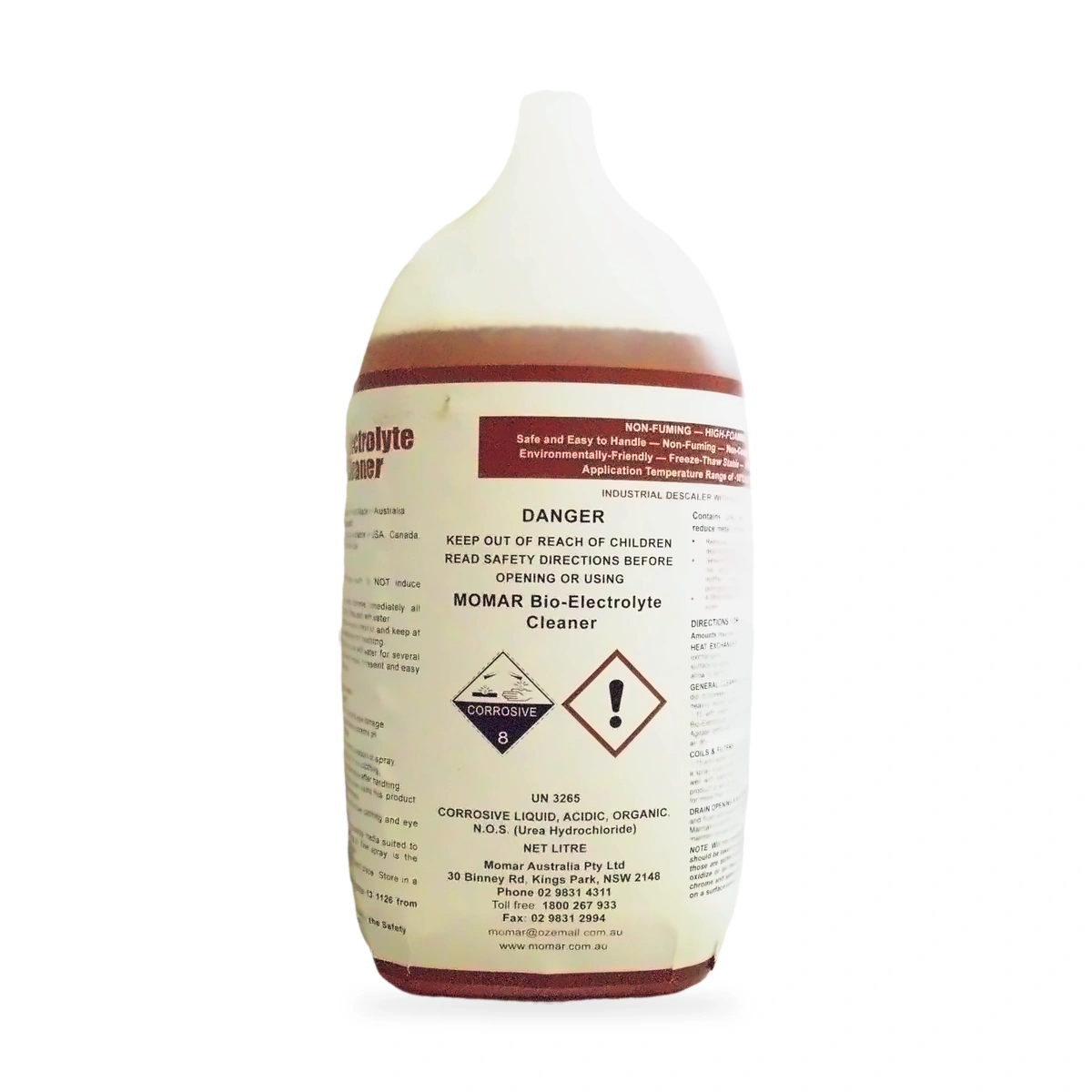 Bio-Electrolyte Cleaner - back shot