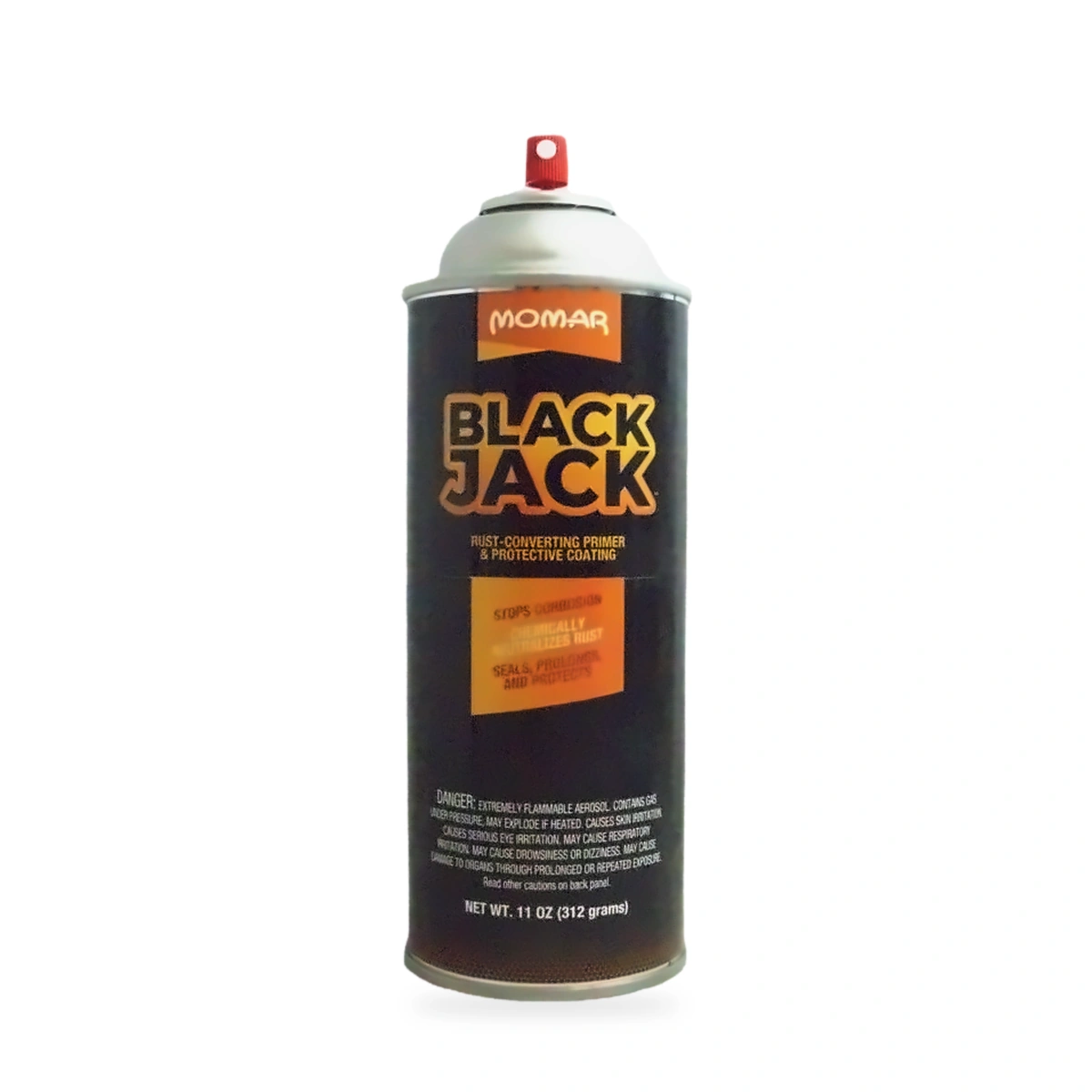 Black Jack Rust-Converting Primer Aerosol - front shot (cap off)