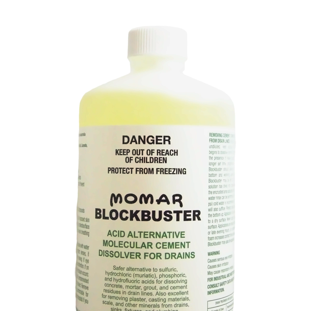 Blockbuster Acid Alternative Cement Dissolver 1L - front shot (close crop)