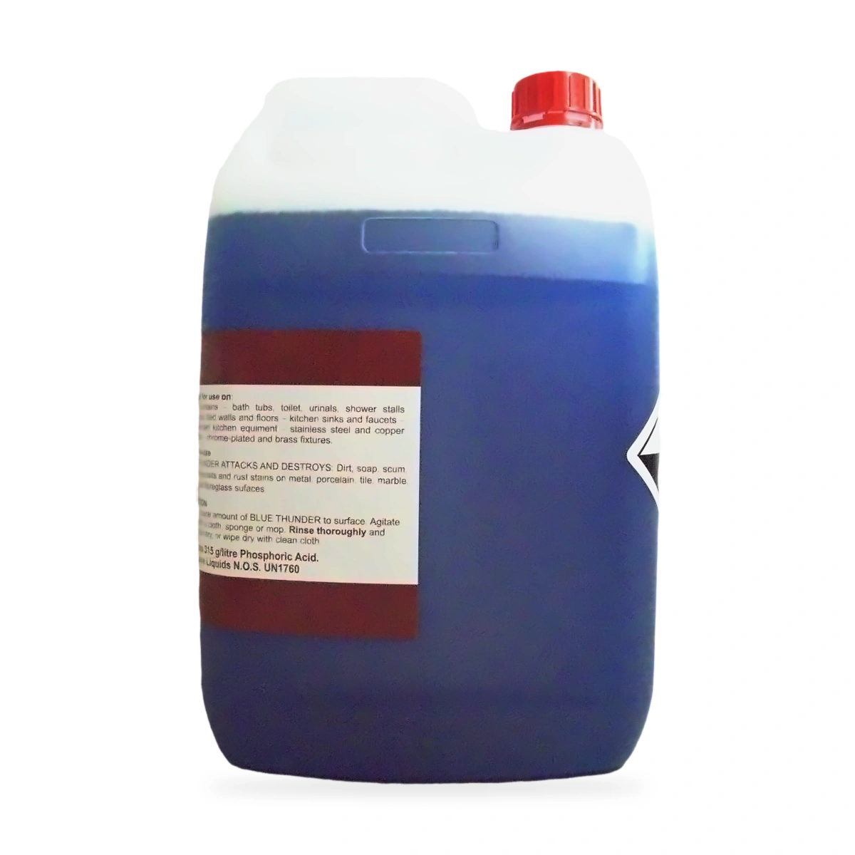 Blue Thunder Deodorised Cleaner 5L - side shot 1