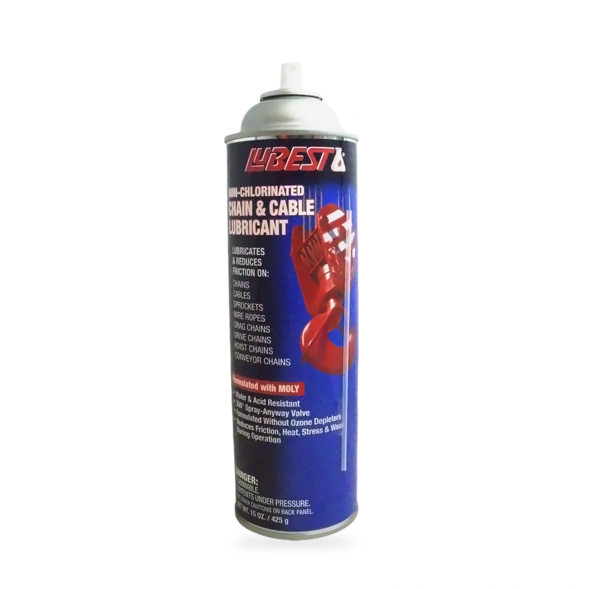 C.C. Slider Chain and Cable Lubricant - front shot (cap off)