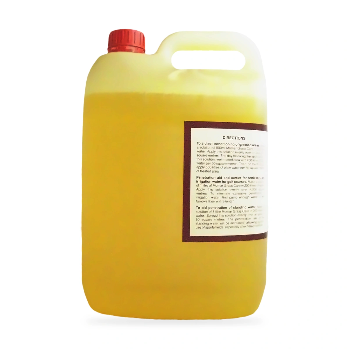 Grass Care Wetting Agent and Soil Penetrant 5L - side shot