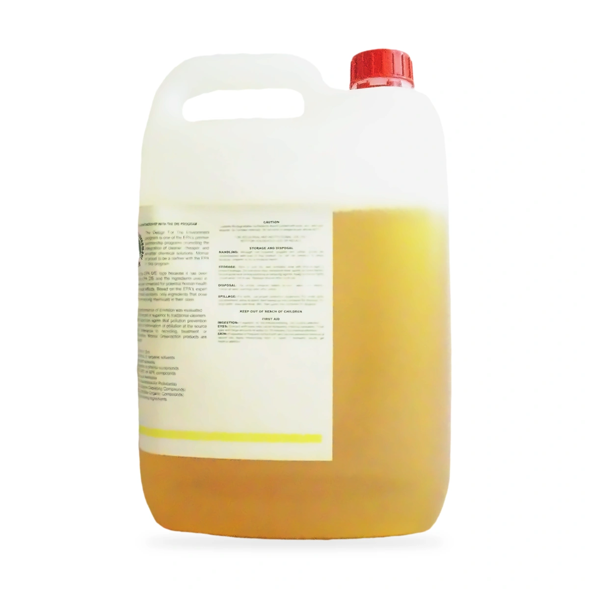 Greenaction Envision Ultra Concentrated Floor Cleaner 5L - side shot 2