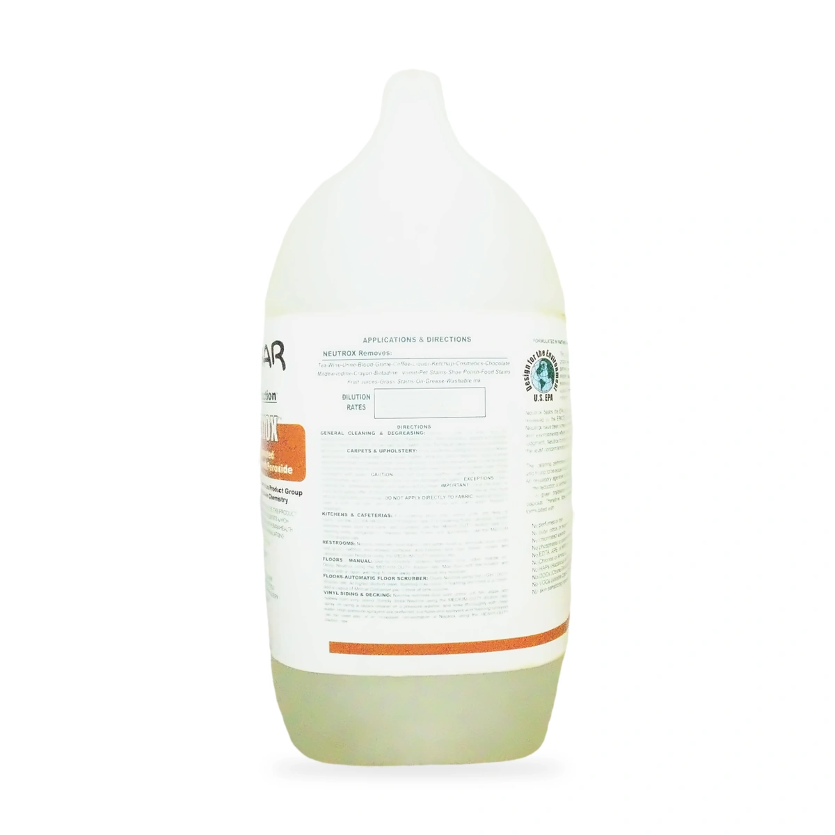 Greenaction Neutrox Ultra Concentrated Neutral Cleaner 5L - side shot 1