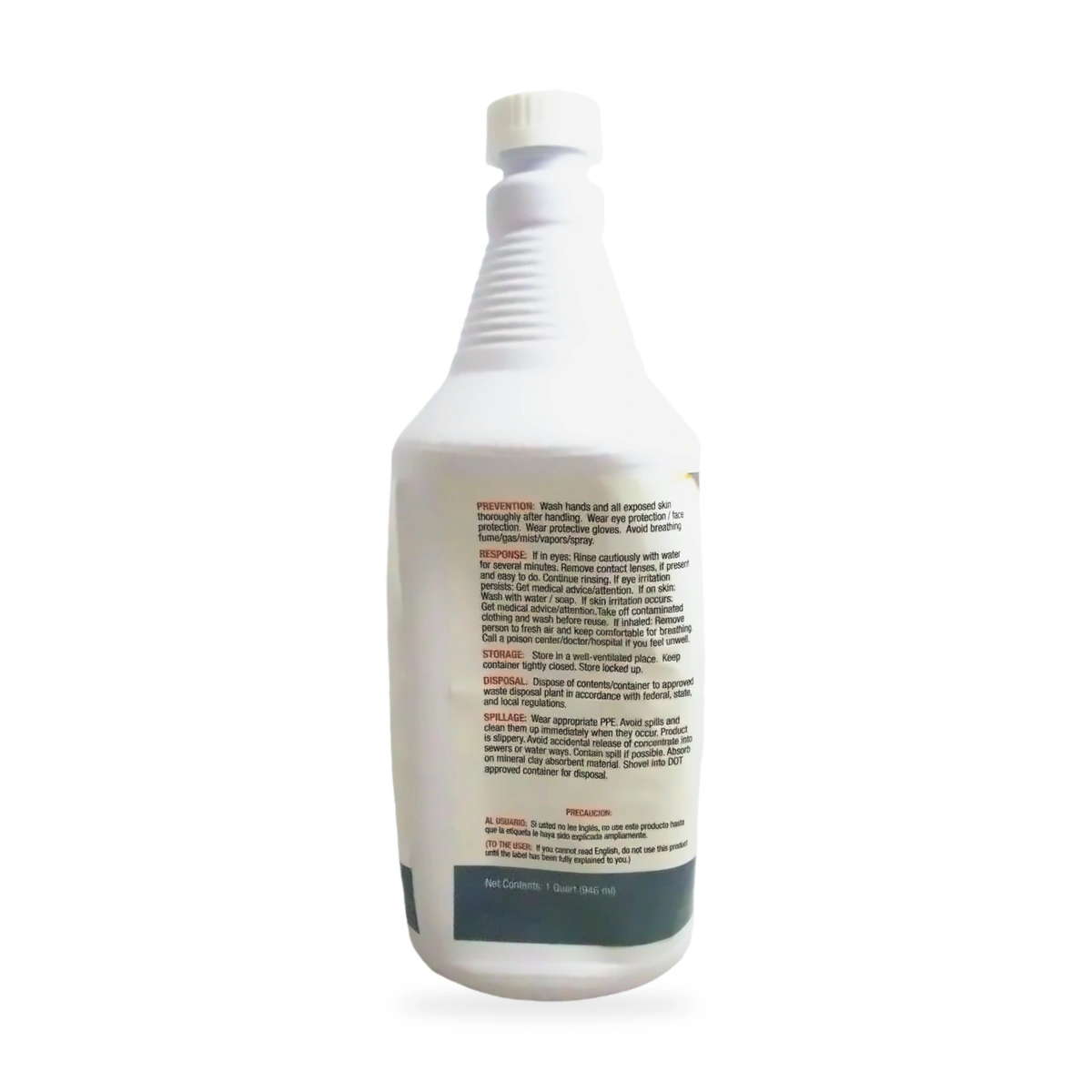 Hurricane Carbon and Baked-On Grease Remover - side shot (no label)