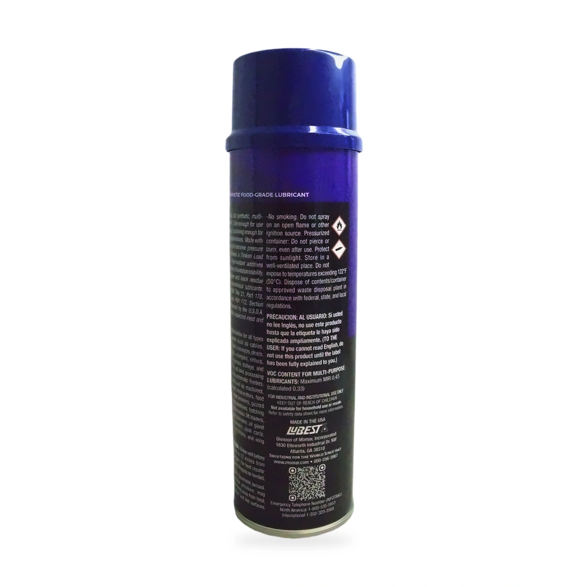 Ivory-Sol Synthetic Food-Grade Lubricant - side shot