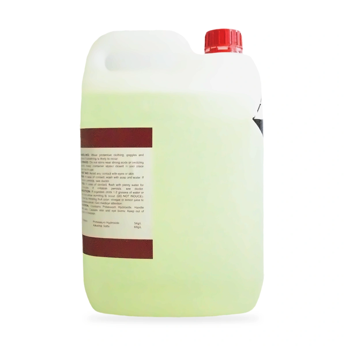 Klor Star Alkaline Chlorinated High Foaming Cleaner 5L - side shot 1