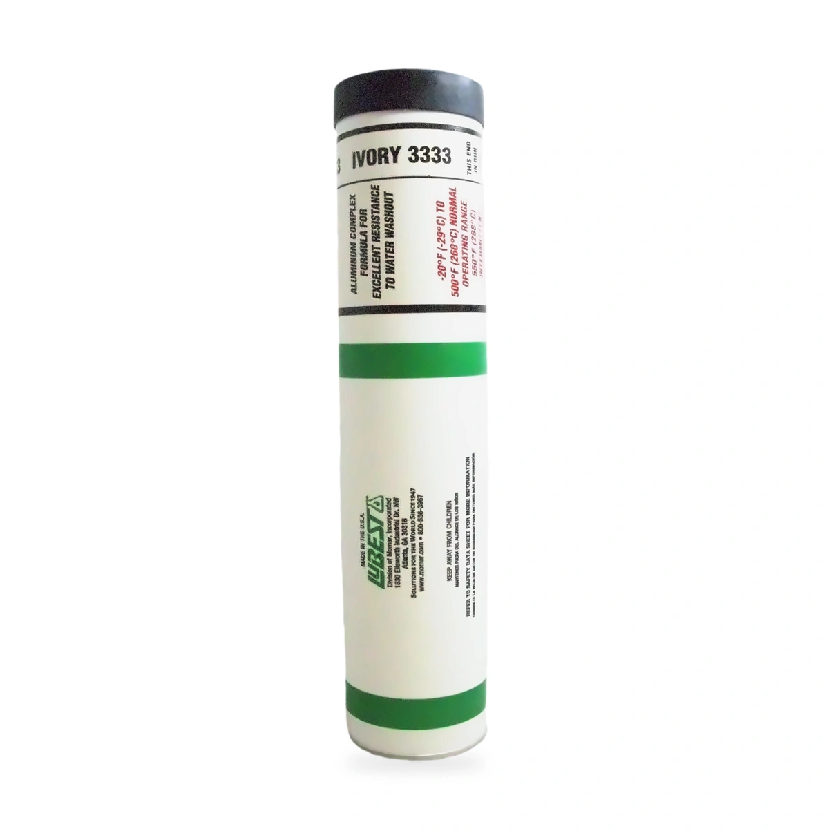Lubest Ivory 3333 Grease Cartridge - side shot 1