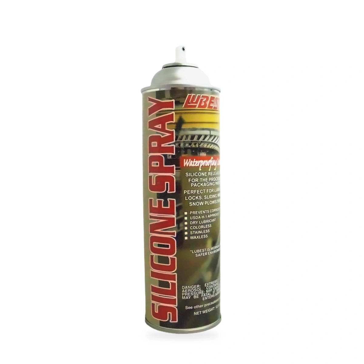 Lubest Silicone Spray - front shot (cap off)