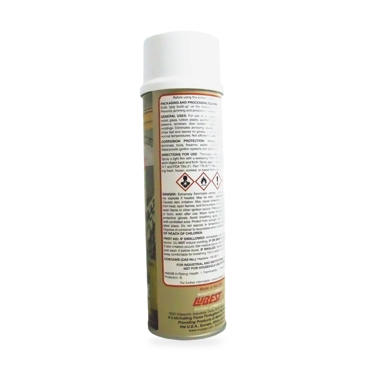 Lubest Silicone Spray - back shot