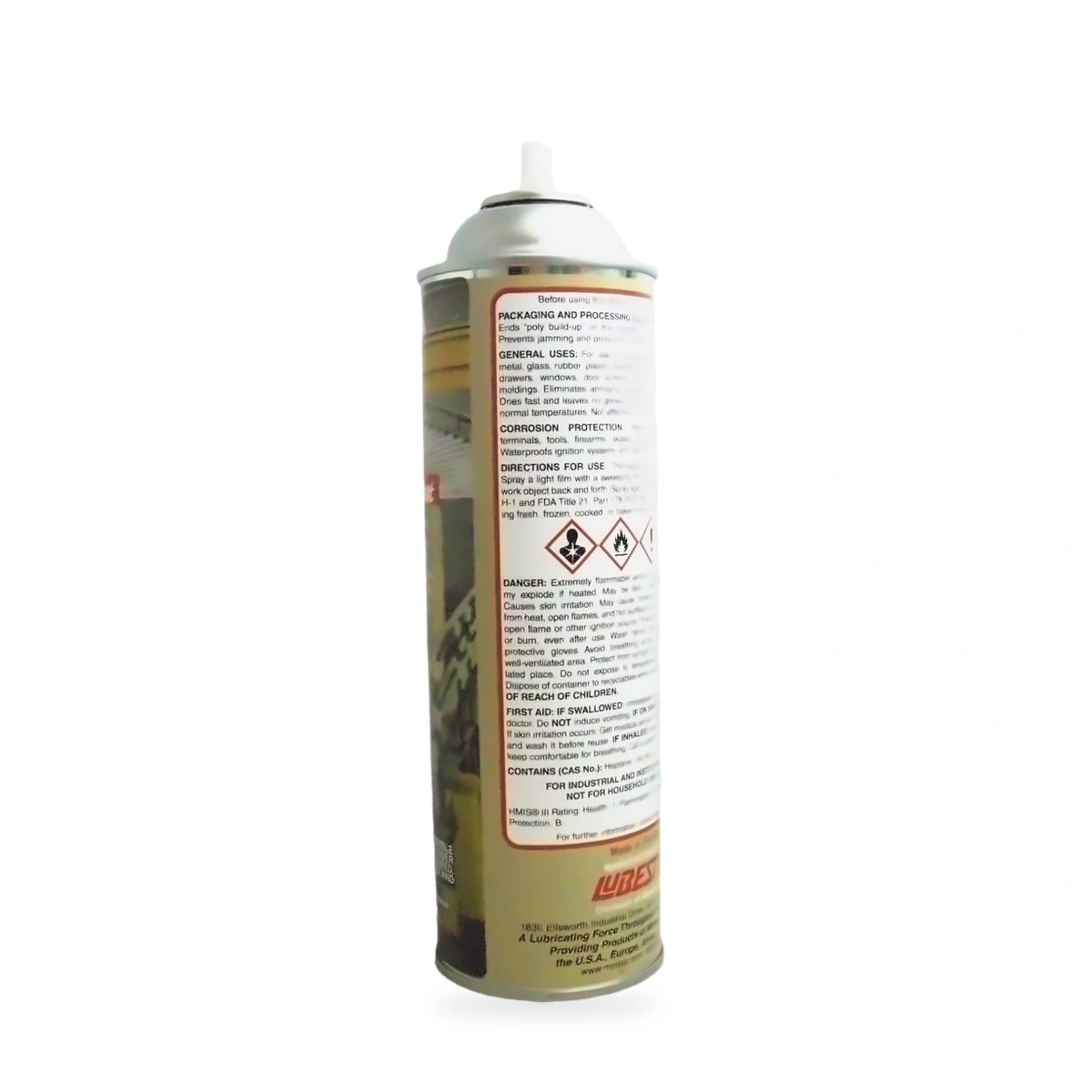 Lubest Silicone Spray - back shot (cap off)