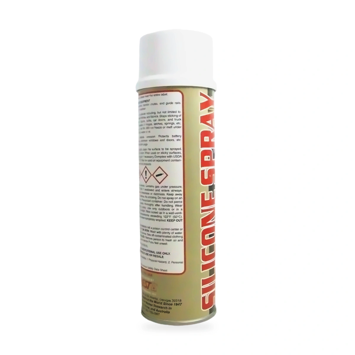Lubest Silicone Spray - side shot