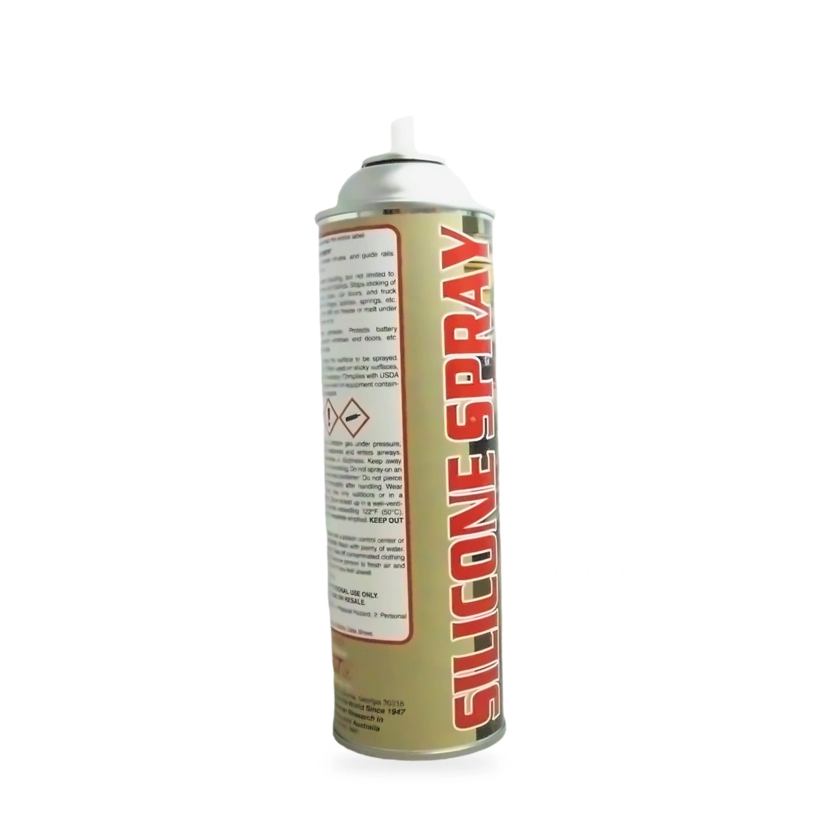 Lubest Silicone Spray - side shot (cap off)