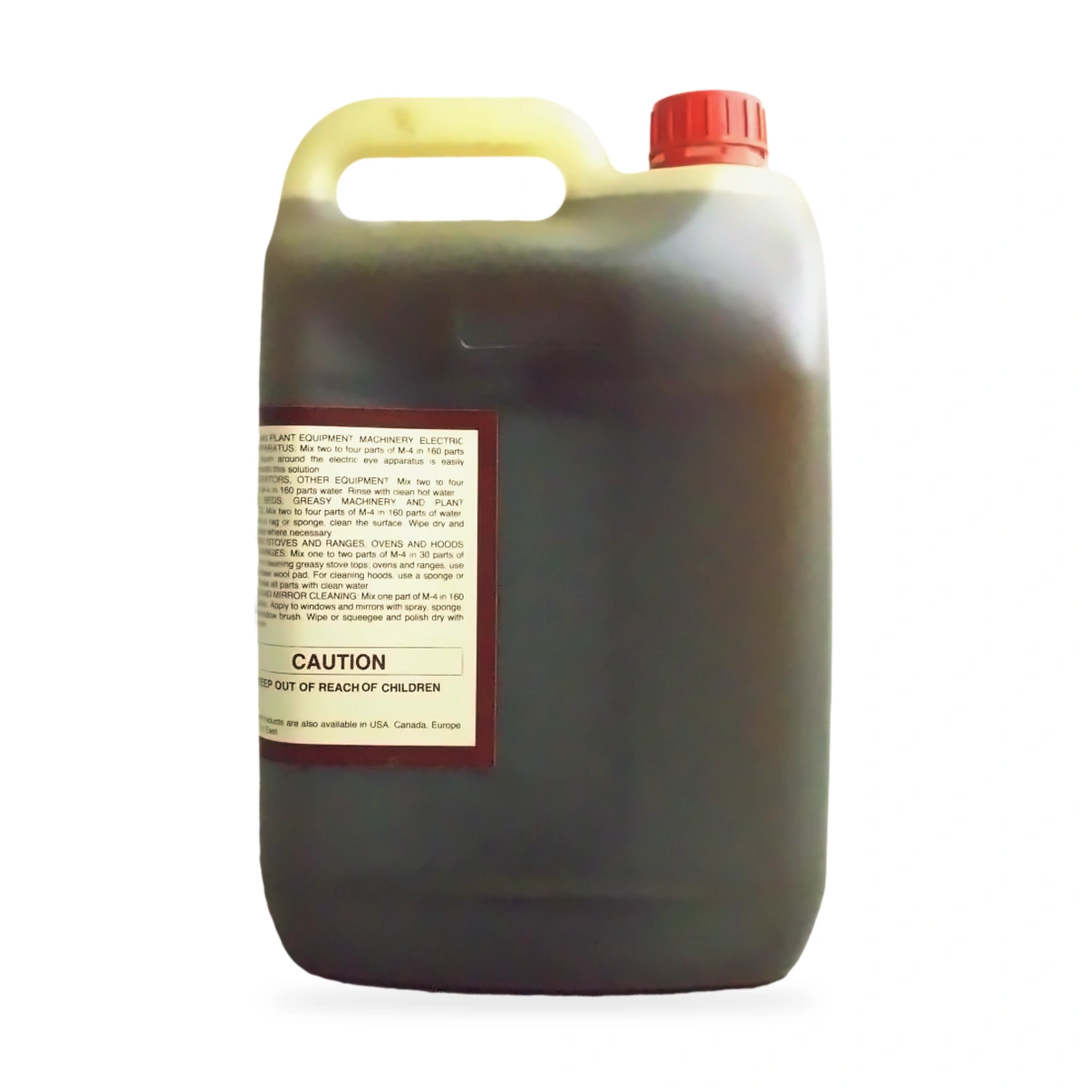 M-4 Magic Cleanser and Disinfectant 5L - side shot 1