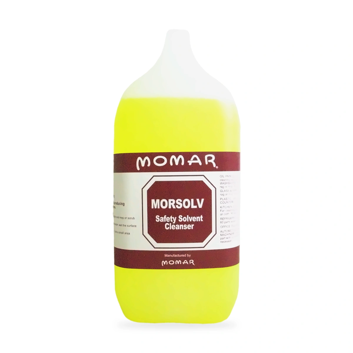 Morsolv Safety Solvent Cleanser 5L - front shot