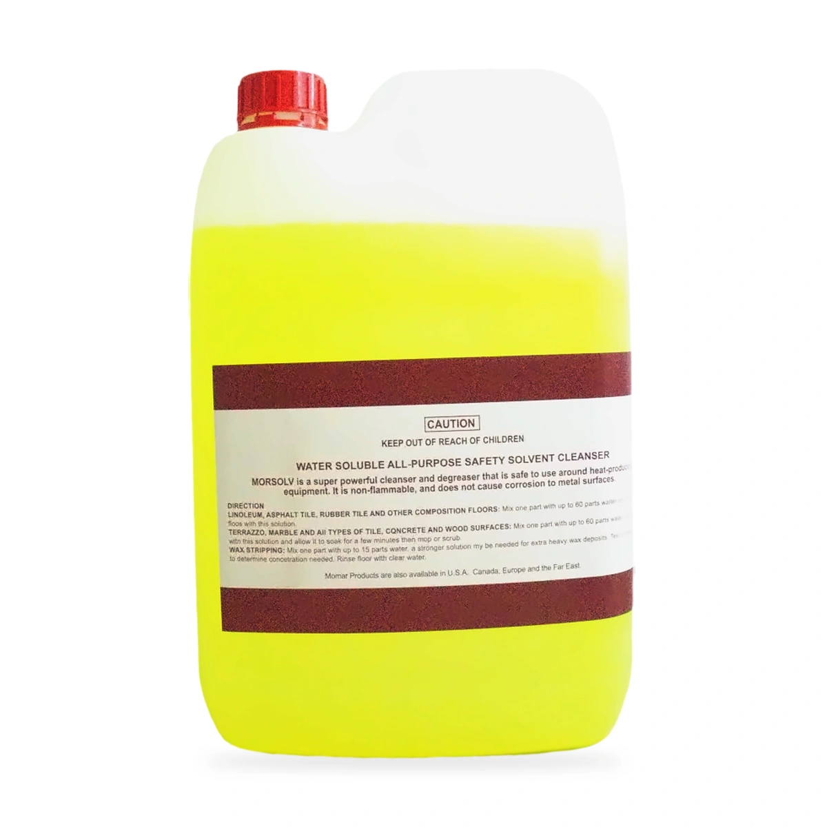 Morsolv Safety Solvent Cleanser 5L - side shot 2