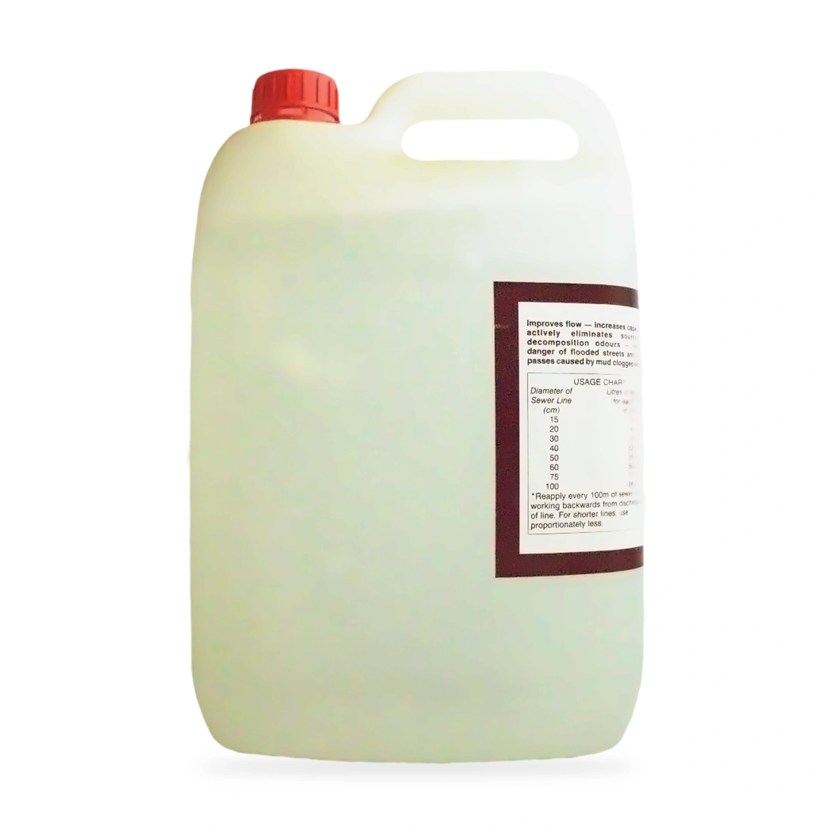 Mud Cat Mud Remover for Storm Sewers 5L - side shot 2