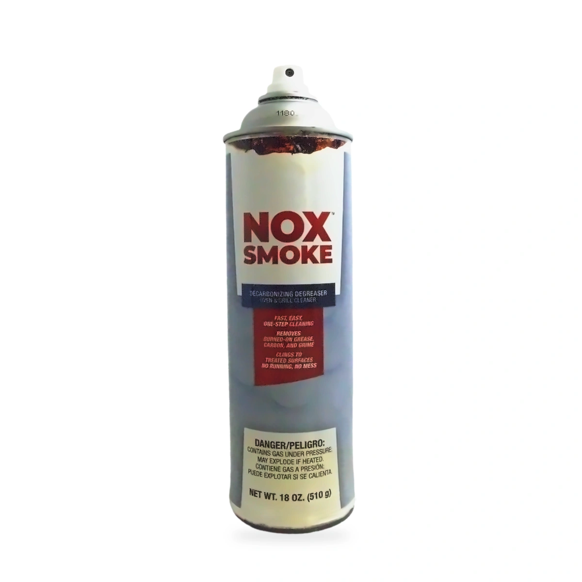Nox Smoke Degreasing Degreaser Oven and Grill Cleaner - front shot (cap off)