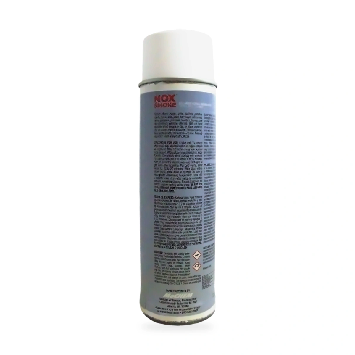 Nox Smoke Degreasing Degreaser Oven and Grill Cleaner - back shot