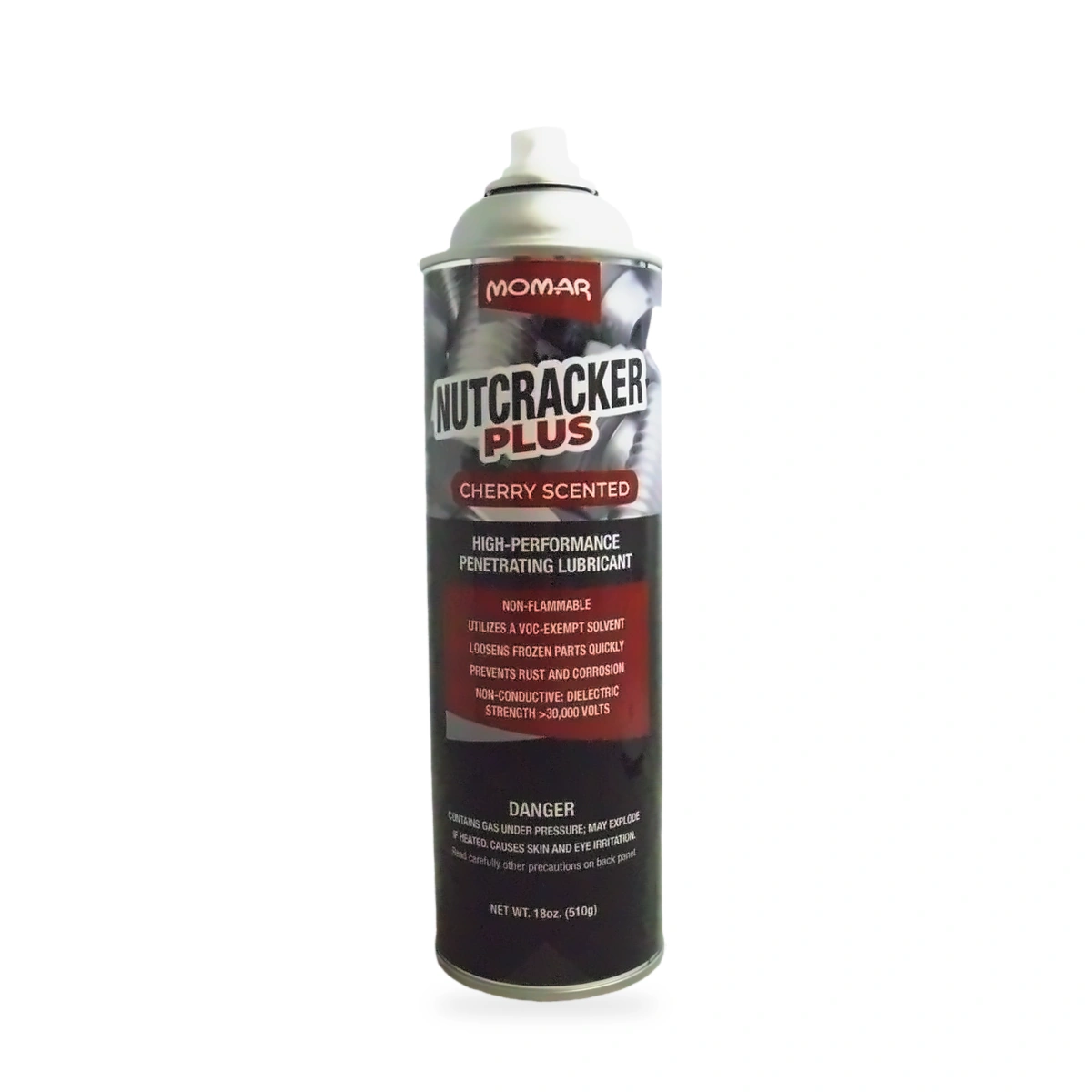 Nutcracker Plus Cherry Scented Penetrating Lubricant - front shot (cap off)