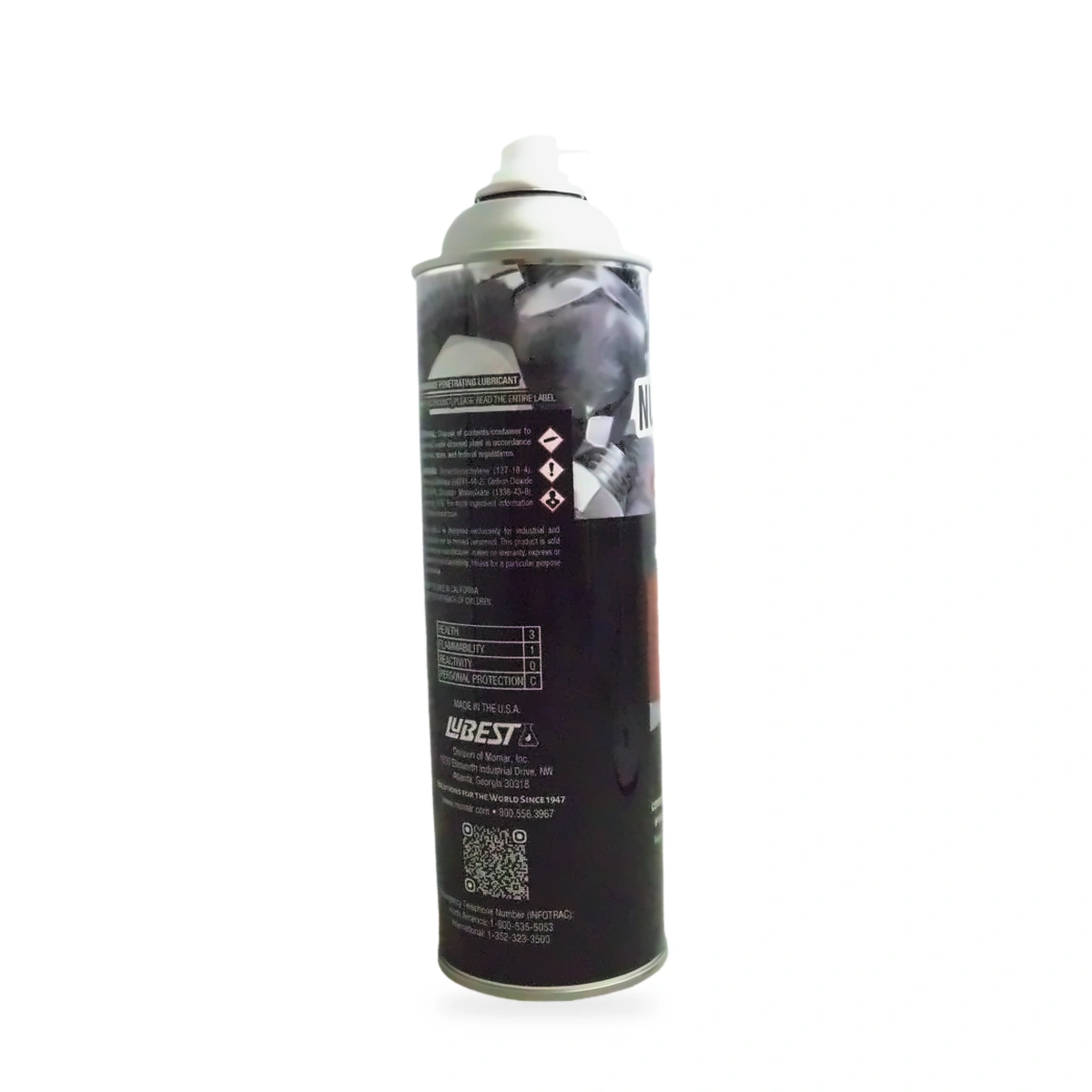 Nutcracker Plus Cherry Scented Penetrating Lubricant - side shot (cap off)