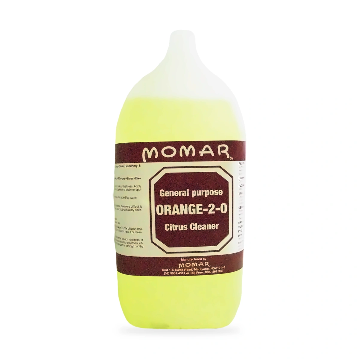 Orange-2-0 General Purpose Citrus Cleaner 5L - front shot