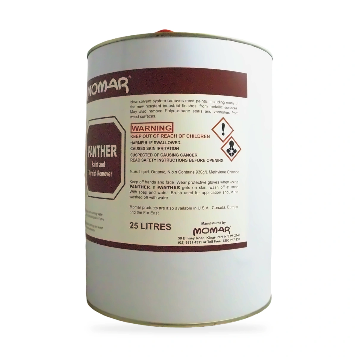 Panther Paint and Varnish Remover 25L - side shot 1
