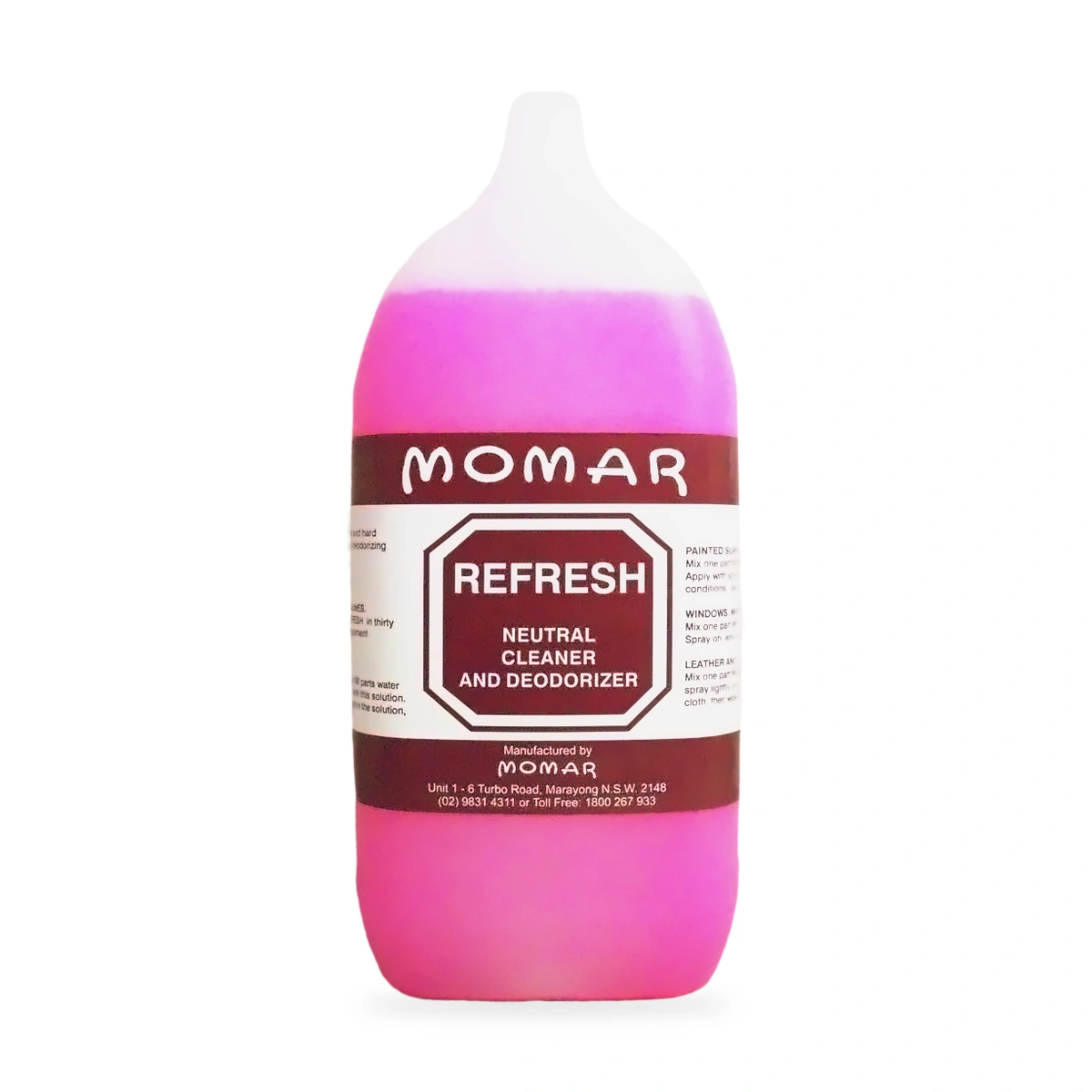 Refresh Neutral Cleaner and Deodorizer 5L - front shot
