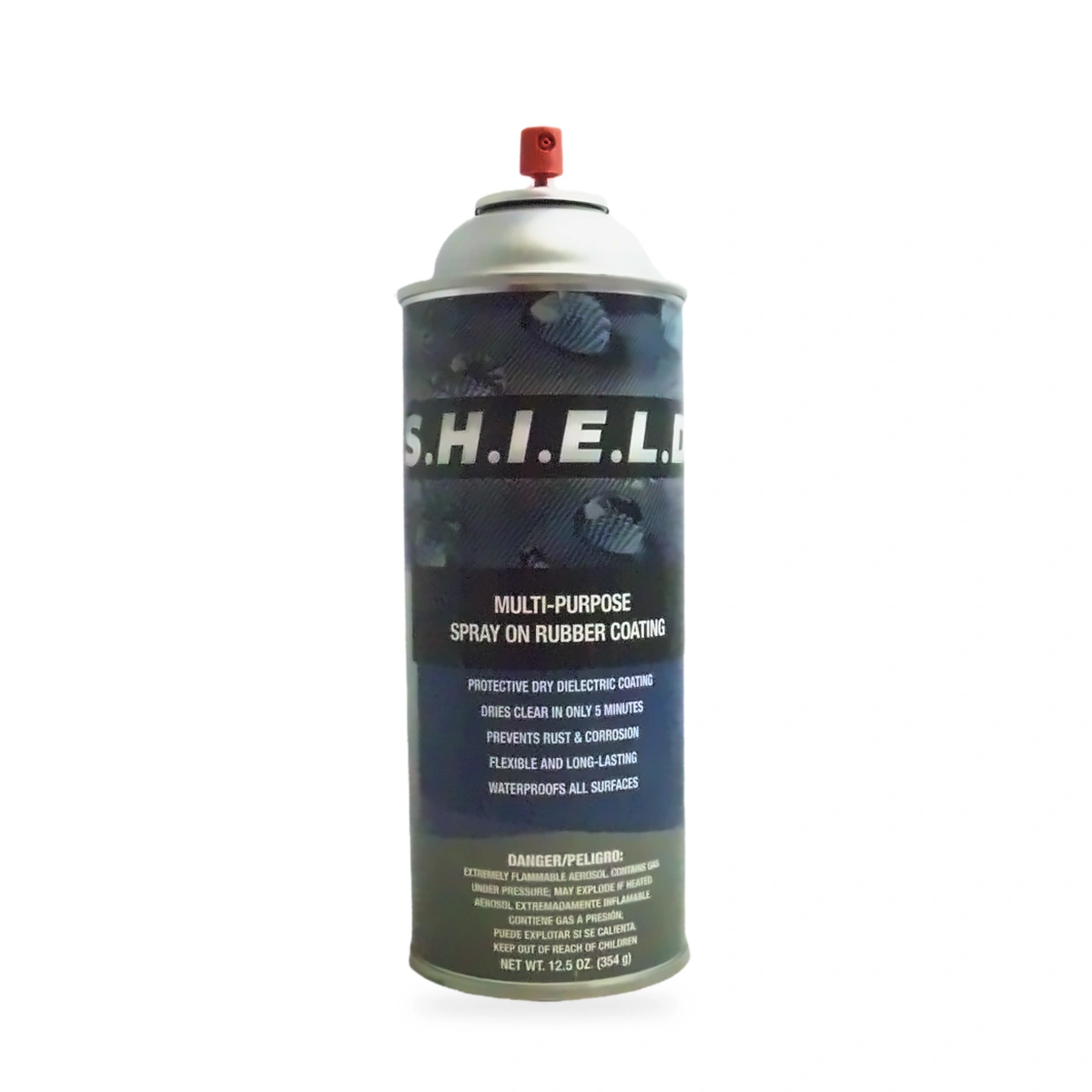 SHIELD Multi-Purpose Spray-On Rubber Coating - front shot (cap off)