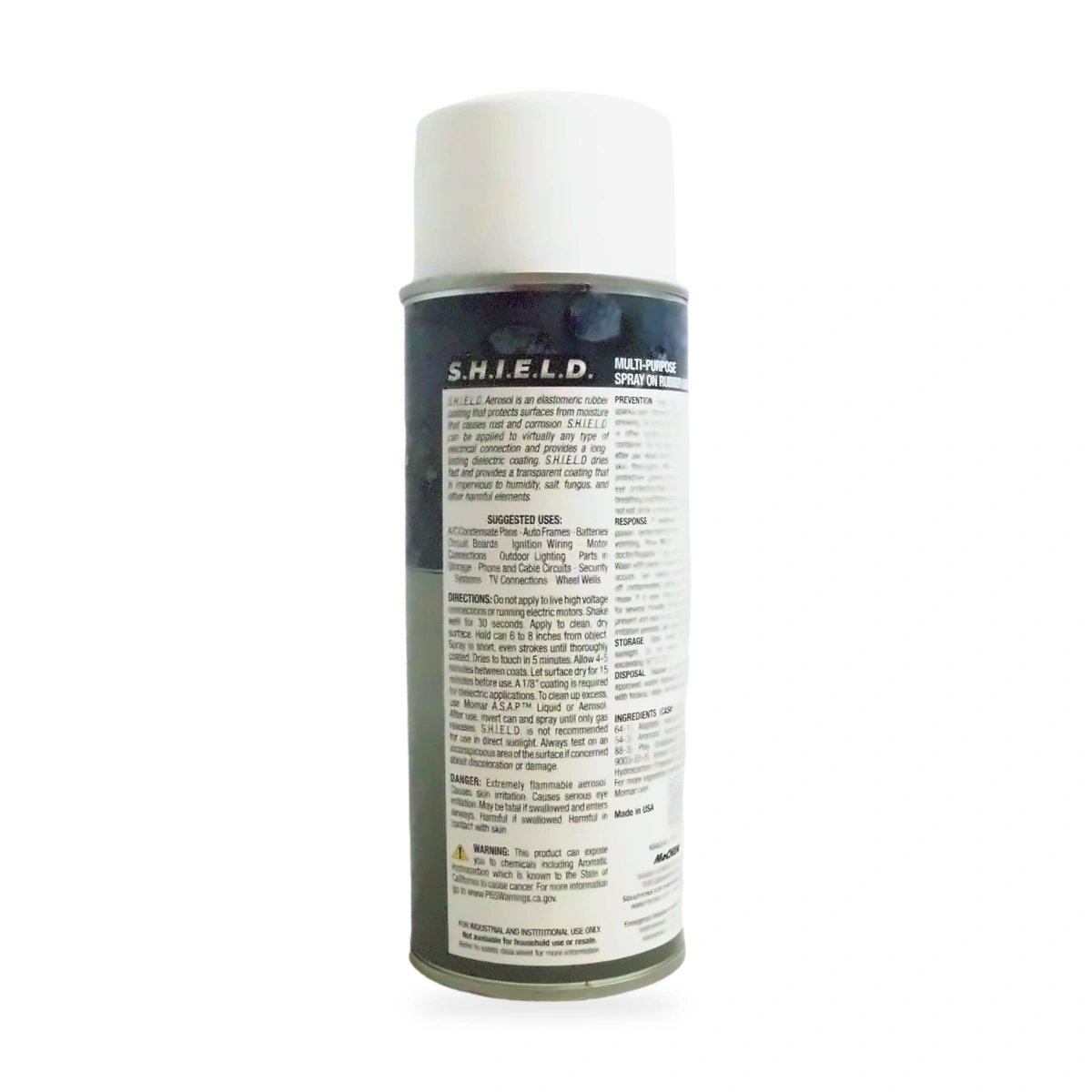 SHIELD Multi-Purpose Spray-On Rubber Coating - back shot