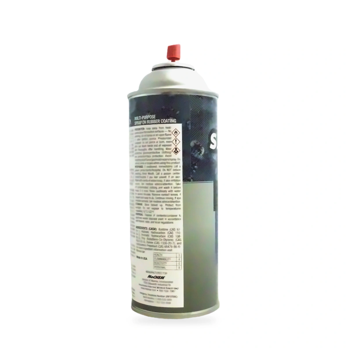 SHIELD Multi-Purpose Spray-On Rubber Coating - side shot (cap off)