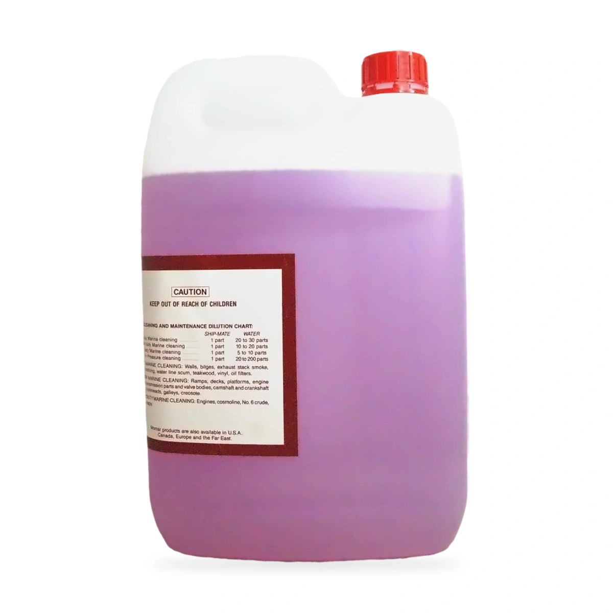 Ship-Mate Marine Maintenance Cleaner 5L - side shot 1
