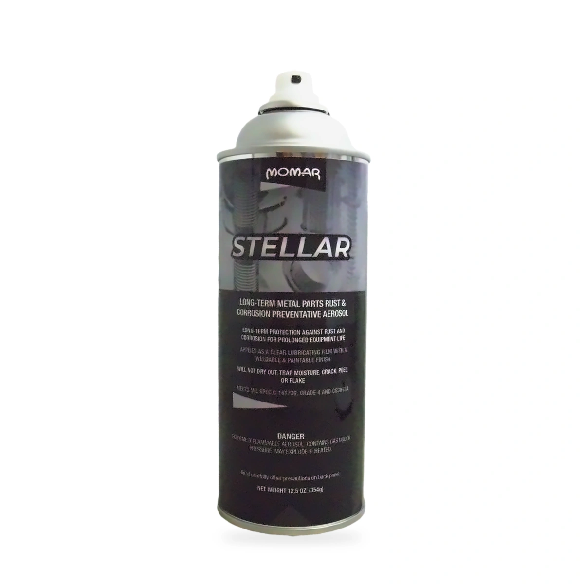 Stellar Long-Term Metal Parts Rust and Corrosion Preventative - front shot (cap off)