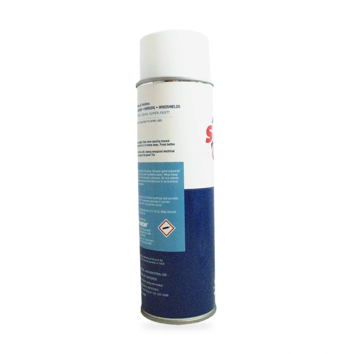 Super Glass Glass Cleaner - side shot