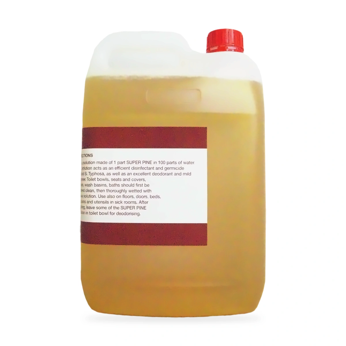 Super Pine Disinfectant 5L - side shot 1