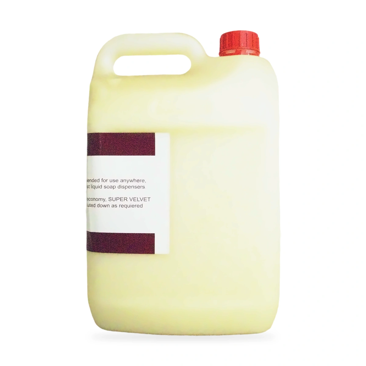 Super Velvet Liquid Hand Cleaner and Body Soap 5L - side shot 1