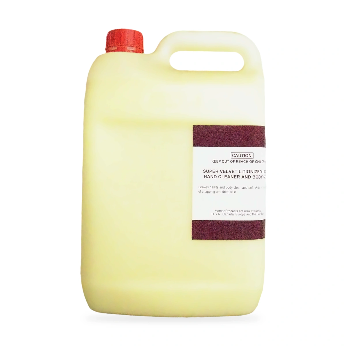 Super Velvet Liquid Hand Cleaner and Body Soap 5L - side shot 2