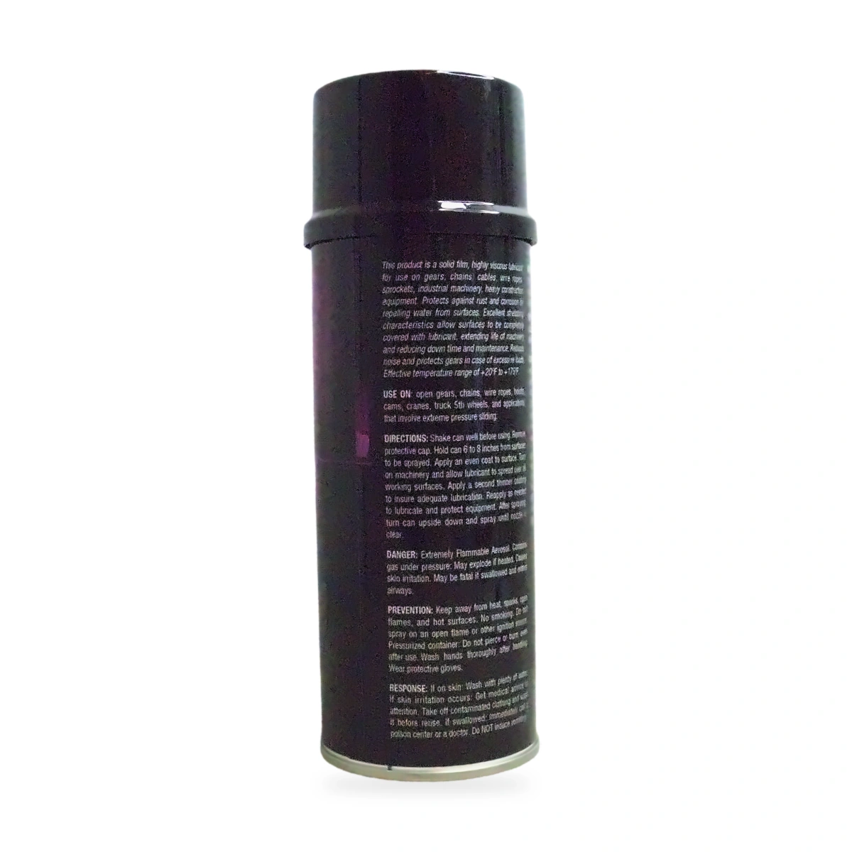T4 Open Gear Chain and Wire Rope Lubricant - back shot
