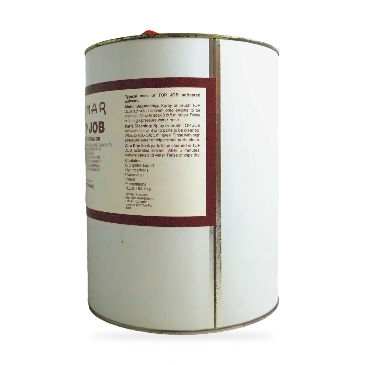 Top Job Solvent Activator - side shot 1