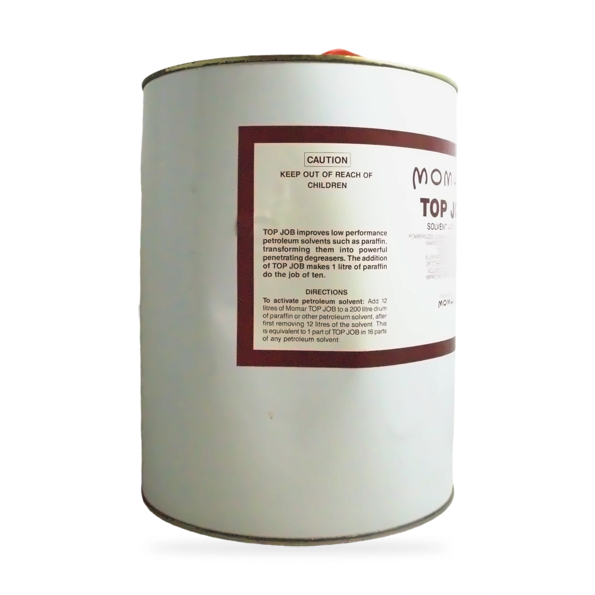 Top Job Solvent Activator - side shot 2