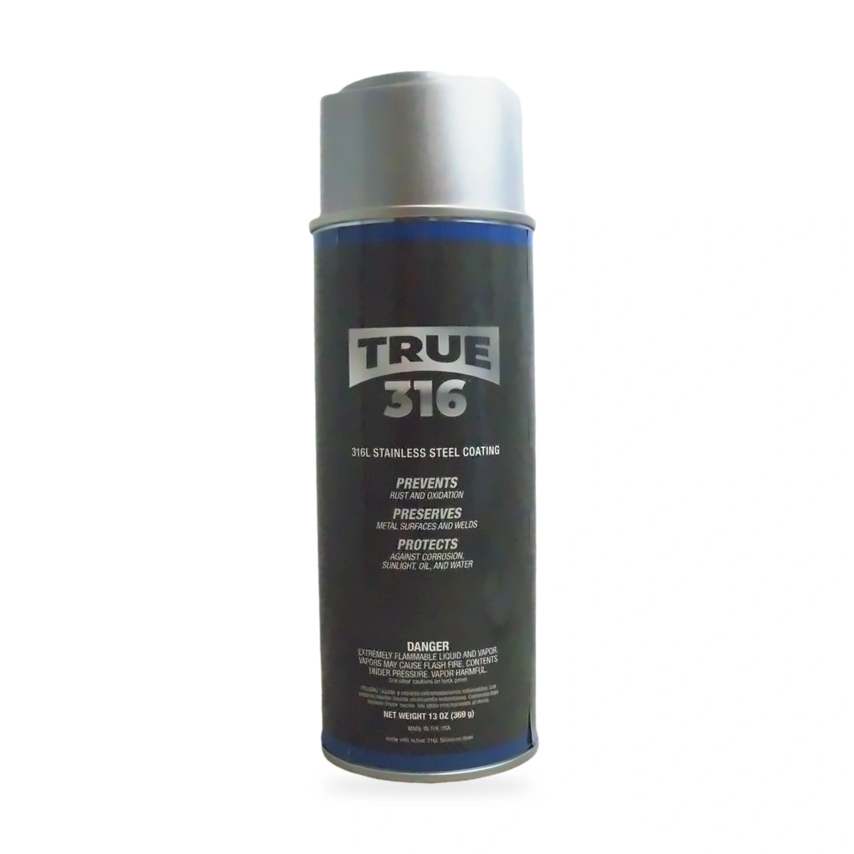 True 316 Stainless Steel Coating - front shot