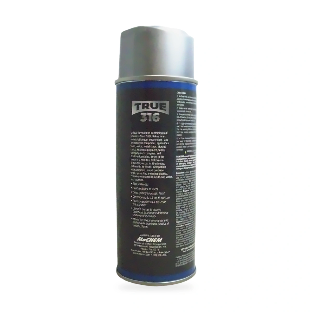 True 316 Stainless Steel Coating - back shot 1