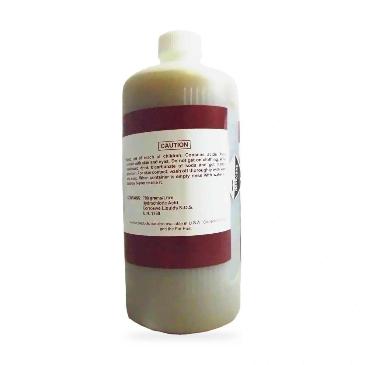 Ultra-White Emulsion Bowl Cleaner and Disinfectant 1L - side shot 1